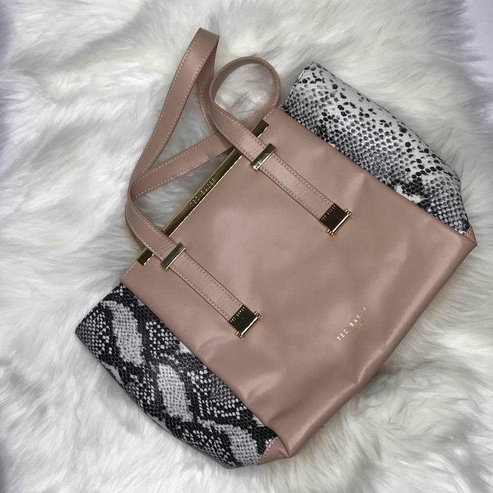 Ted Baker Leather animal print purse - Picture 2 of 5